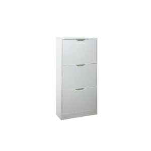 3-Tier Shoe Cabinet White  |  Shoe Racks & Cabinets Household Goods Shoe Racks & Cabinets