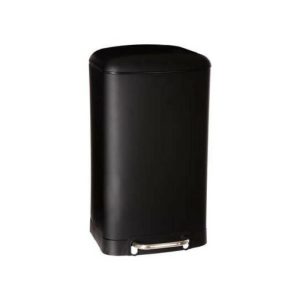 30L Metal Dustbin Ariane Black  |  Bins & Liners Bins & Liners Bins & Liners