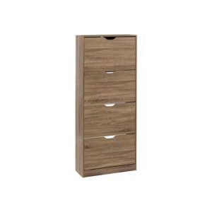 4 Drawers Shoe Cabinet  |  Shoe Racks & Cabinets Household Goods Natural