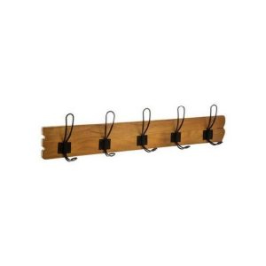 5 Hooks Hanger Wood/Met Loft  |  Clothes Hangers Clothes Hangers Clothes Hangers