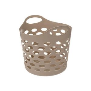 5Five 28L Flex Laundry Basket Linen  |  Laundry & Ironing Accessories Household Goods Beige