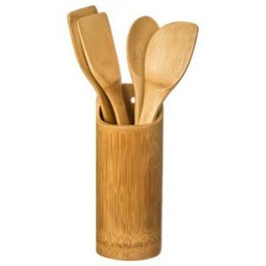 5Five Bamboo Kitchen Tools Set  |  Utensils Kitchenware Utensils