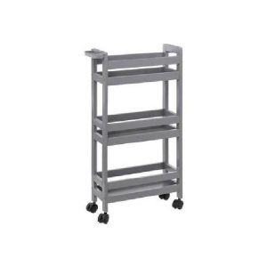 5Five Beton Wheels Trolley  |  Racks, Holders & Trollies Kitchenware Grey