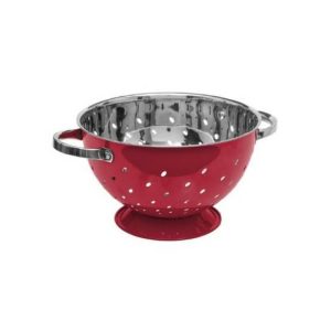 5Five Colander S.S 25Cm Red Rc  |  Miscellaneous Kitchenware Kitchenware Miscellaneous Kitchenware