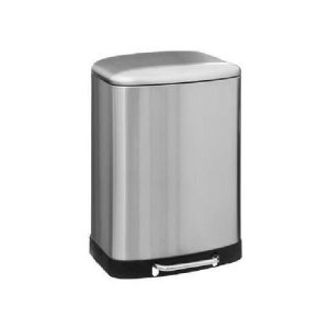 5Five Dustbin Metal 50L Inox Ariane  |  Bins & Liners Bins & Liners Bins & Liners