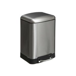 5Five Dustbin Stainless Steel 22Cm X 32Cm  |  Bins & Liners Bins & Liners Bins & Liners