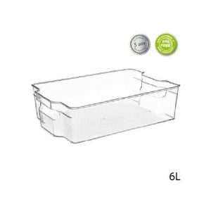 5Five Fridge Storage Box 6L 31Cm X 21Cm  |  Food Storage Food Storage Clear