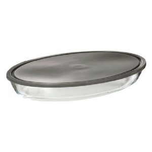 5Five Glass Oval Dish With Lid 35Cm X 24Cm  |  Baking Tools & Accessories Baking Tools & Accessories Baking Tools & Accessories