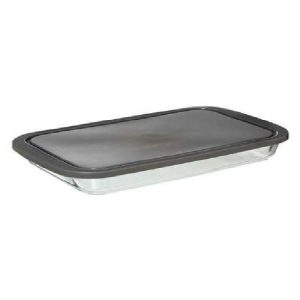 5Five Glass Rectangle Dish With Lid 35Cm X 21Cm  |  Baking Tools & Accessories Baking Tools & Accessories Baking Tools & Accessories