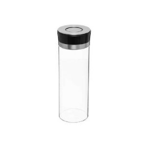 5Five Jar Glass And Stainless Steel 1.7L Pusheat  |  Food Storage Food Storage Clear