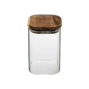 5Five Jar Glass With Acacia 1L  |  Food Storage Food Storage Food Storage