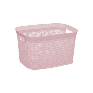 5Five Luandry Basket Pink 41Cm X 31Cm  |  Laundry & Ironing Accessories Household Goods Laundry & Ironing Accessories