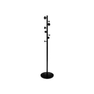 5Five Metal Black Round Coat Rack 8Hooks  |  Coat Hangers Coat Hangers Black