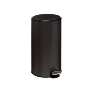 5Five Metal Dustbin Black 31Cm X 62Cm  |  Bins & Liners Bins & Liners Bins & Liners