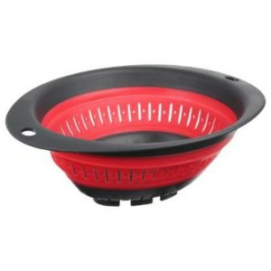 5Five Oval Retractable Colander Red 32Cm X 23Cm  |  Miscellaneous Kitchenware Kitchenware Miscellaneous Kitchenware