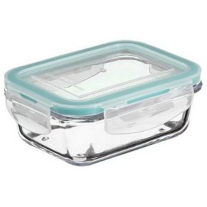 5Five Rectangle Glass Box Clipeat 1730Ml  |  Food Storage Food Storage Clear