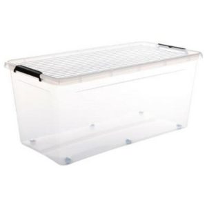 5Five Roller Clip 75L  |  Storage Baskets & Boxes Household Goods Clear