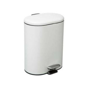 5Five Siliflex Dustbin White 6L  |  Bins & Liners Bins & Liners Bins & Liners