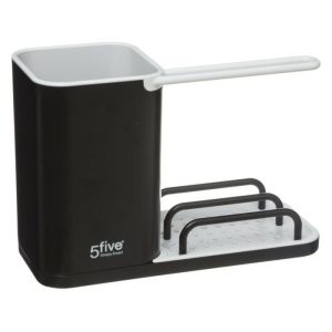 5Five Sink Caddie Neo Black  |  Dish Drainers & Accessories Dish Drainers & Accessories Black