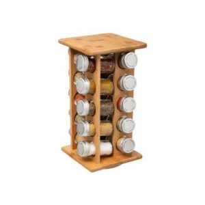 5Five Spice Rack X20 Included Bamboo  |  Racks, Holders & Trollies Kitchenware Natural