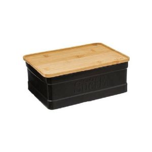 5Five Sugar Cube Box Black Natureo  |  Tea & Coffee Accessories Kitchenware Black