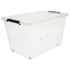 5Five Translucide Clip N’ Box 60L  |  Storage Baskets & Boxes Household Goods Storage Baskets & Boxes