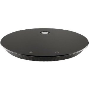 Alessi Plisse Kitchen Scales – Black  |  Kitchen Tools & Gadgets Kitchen Tools & Gadgets Black