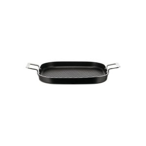 Alessi Steak Frying Square Griddle Pan  |  Pots, Lids & Pans Kitchenware Black