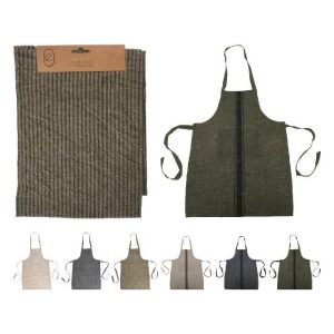 Apron Cotton 6Assorted  |  Kitchen Linen Kitchen Linen Kitchen Linen