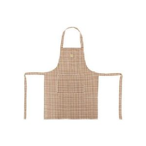 Atmosphera Apron 1P Vichy Floa 60Cm X 80Cm  |  Kitchen Linen Kitchen Linen Kitchen Linen