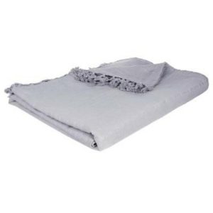 Atmosphera Bedspread Light Grey 230X250  |  Blankets & Throws Blankets & Throws Blankets & Throws