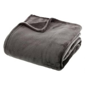 Atmosphera Blanket Flanel Grey 130X180  |  Blankets & Throws Blankets & Throws Blankets & Throws