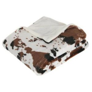 Atmosphera Cow Blanket 130X160  |  Blankets & Throws Blankets & Throws Blankets & Throws