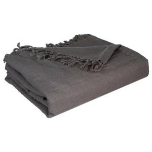 Atmosphera Grey Bedspread 230X250  |  Blankets & Throws Blankets & Throws Blankets & Throws