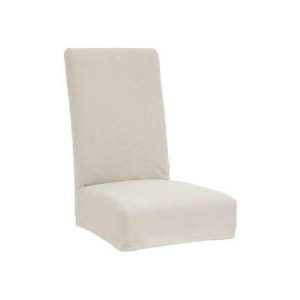 Atmosphera Jana Beige Chair Cover  |  Houseware Household Goods Beige