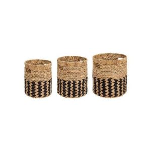 Atmosphera Olive B&N Hycth Basket X3  |  Storage Baskets & Boxes Household Goods Storage Baskets & Boxes