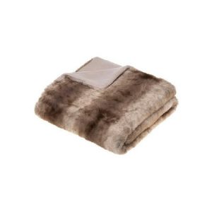 Atmosphera Throw Grizzli Fur Strip120cm X 160Cm  |  Blankets & Throws Blankets & Throws Blankets & Throws