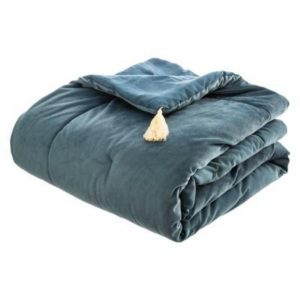 Atmosphera Velv Bed Runner Hiv Bl 80X180  |  Blankets & Throws Blankets & Throws Blankets & Throws