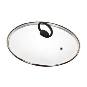 Banquet Glass Lid 28Cm  |  Pots, Lids & Pans Kitchenware Clear