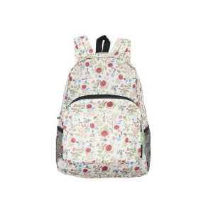 Beige Floral Backpack  |  Houseware Household Goods Houseware