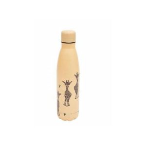 Beige Giraffes Thermal Bottle  |  Picnicware Kitchenware Picnicware