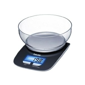 Beurer Kitchen Scale Wtrans. Bowl 3Kgs  |  Miscellaneous Kitchenware Kitchenware Black