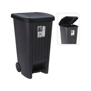 Bin With Lid 90L Anthracite  |  Bins & Liners Bins & Liners Bins & Liners