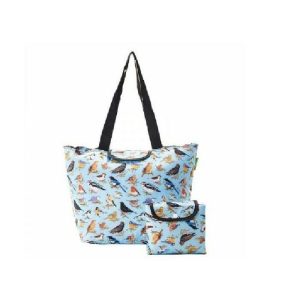 Blue Wild Birds Insulated Shopping Bag  |  Picnicware Kitchenware Picnicware