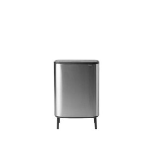 Brabantia Bo Touch Bin Hi 60 Litre Matt Steel Fpp  |  Bins & Liners Bins & Liners Bins & Liners