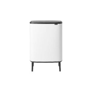 Brabantia Bo Touch Bin Hi 60 Litre White  |  Bins & Liners Bins & Liners Bins & Liners