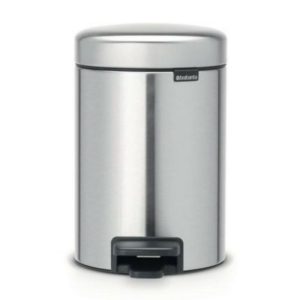 Brabantia Pedal Bin Steel – 112164  |  Houseware Household Goods Houseware