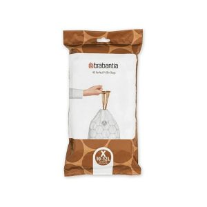 Brabantia Perfectfit Bags X, 10-12 Litre [Dispenser Pack Of 40 Bags]  |  Bins & Liners Bins & Liners Bins & Liners