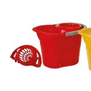 Bucket W Squeezer Smart Red 11Lt  |  Cleaning Cleaning Cleaning