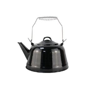 Camping Kettle With Handle 2.4L  |  Tea & Coffee Accessories Kitchenware Black